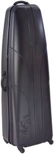 lot 13213 image: Samsonite Hard Sided Airplane Travel Cover Case for Golf Bag and Clubs, Black
