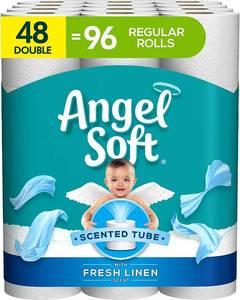 lot 23208 image: Angel Soft Sented Rolls. 47 Count
