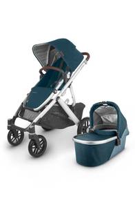 lot 69126 image: UPPAbaby Vista V2 Stroller with Bassinet in Bryce