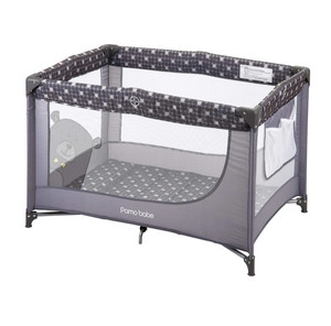 lot 69129 image: Comfortable Playard,Sturdy Play Yard with Mattress (Grey)