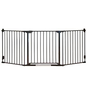 lot 69097 image: Qdos Construct-A-SafeGate Baby Gate - Slate Gray