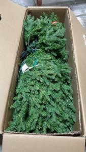 lot 69099 image: Pre-Lit Color Changing Christmas Tree With Remote, Unknown Dimensions