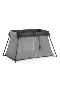 lot 69101 image: BabyBjrn Easy Go Travel Crib in Black