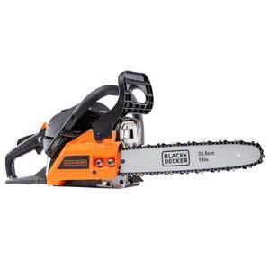lot 43701 image: BLACKDECKER 14 in. 42 cc 2-Cycle Gas Chainsaw
