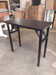 lot 70 image: Black Folding Table