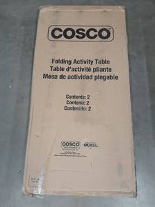 lot 84 image: COSCO Pair of Folding Activity Tables