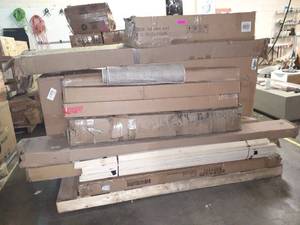 lot 153 image: Pallet of furniture Parts