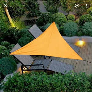 lot 169 image: 3m x 3m x 3m Outdoor Waterproof Triangular UV Sun Sail
