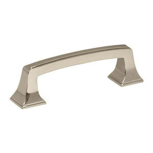 lot 181 image: Quantity 13 Amerock Mulholland 3 in (76 mm) Center-to-Center Polished Nickel Cabinet Pull