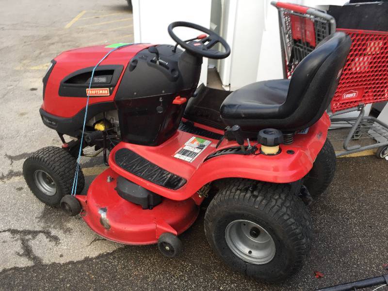 Craftsman Yt 4000 48 Lawn Tractor ~~~outdoor Lawn Care And More South Kc Grandview~~ Equip Bid