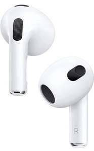 lot 30908 image: Apple AirPods (3rd Generation) Wireless Earbuds with MagSafe Charging Case. Spatial Audio, Sweat and Water Resistant, Up to 30 Hours of Battery Life. Bluetooth Headphones for iPhone