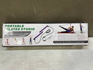 lot 30941 image: FitTogether 2021 Upgrade Pilates Bar Kit with 5 Resistance Bands - Home Yoga Pilates Bar Kit for Body Shaping - Gym at Home for Women - Ideal for Fitness, Gym, Home Workout Equipment