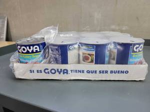 lot 37344 image: Goya Low Sodium Red Kidney Beans, 29 oz, 1 Case of 12