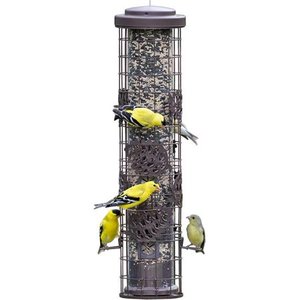 lot 32606 image: Woodstream SBG101 1.75 lbs Squirrel-Be-Gone Max Pinecone Bird Feeder with Flexport