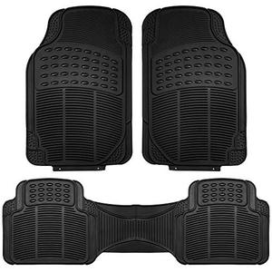 lot 44889 image: Automotive Floor Mats Solid Black,3pc Set