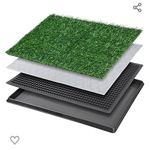 lot 44931 image: Dog Grass Pet Loo IndoorOutdoor Portable Potty