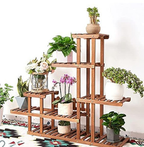 lot 44951 image: TOPDOOVA Tiered Plant Stand Indoor Outdoor