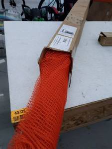 lot 44959 image: KidKusion Driveway Safety Net, 18 ft, Orange