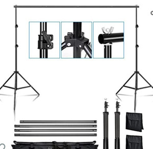 lot 44965 image: Kshioe Backdrop Stand Photo Video Studio Adjustable Background Support Stand