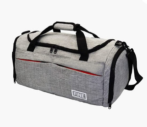lot 44976 image: Gold Armour Fine Sports Gym Bag, Travel Duffel bag, 45L, Grey
