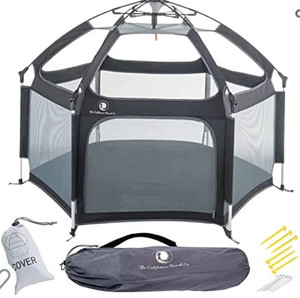 lot 44980 image: POP N GO Portable Baby Playpen Foldable Pack and Carry Pop Up Play Pen