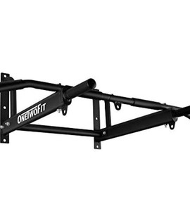 lot 44996 image: ONETWOFIT Wall Mounted Pull Up Bar