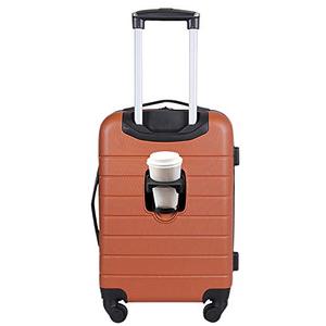 lot 45026 image: Wrangler Smart Luggage,20inch,Burnt Orange