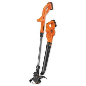 lot 45040 image: BlackDecker 20V MAX Lithium String Trimmer and Hard Surface Sweeper