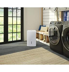 lot 45049 image: GE Energy Star Portable Dehumidifier 35 Pint, White