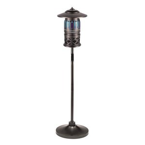 lot 45055 image: DynaTrap 12-Acre Decora Series Insect Trap with Pole,Metallic