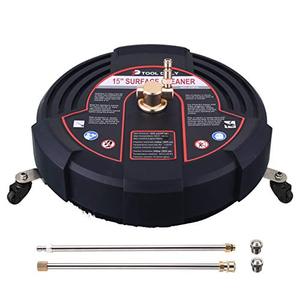 lot 45060 image: Tool Daily 15 Inch Pressure Washer Surface Cleaner Attachment with Wheels