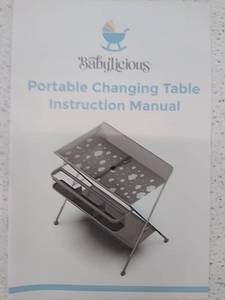lot 45061 image: Babylicious portable changing table
