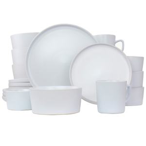 lot 45062 image: Elama Luxmatte Dinnerware Set, White