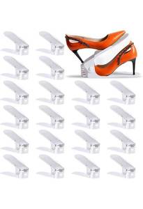 lot 45068 image: Yashong Shoe Slots Organizer, White