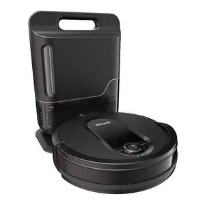 lot 45070 image: Shark IQ Robot Self-Empty XL, Wi-Fi Connected, Robot Vacuum with Self-Cleaning Brushroll,Black