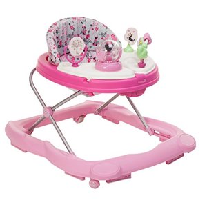 lot 45100 image: Disney Baby Minnie Mouse Music and Lights Baby Walker, Garden Delight