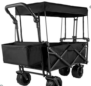 lot 45131 image: Happbuy Extra Large Collapsible Garden Cart