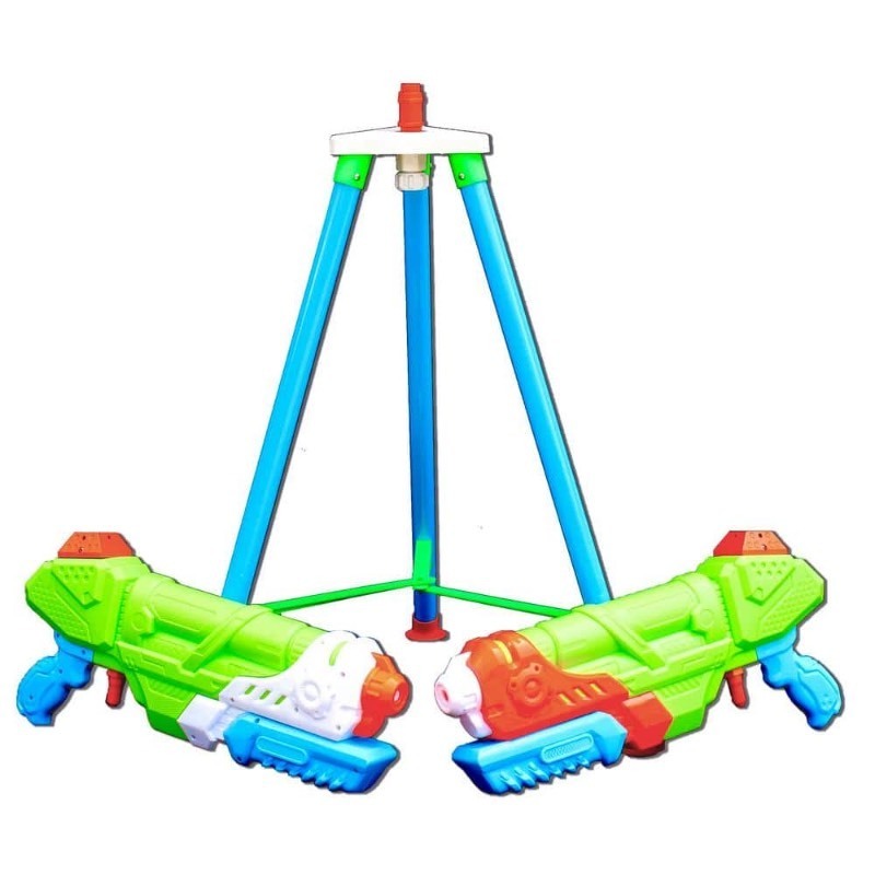 lot 6137 image: Kwik Fill Water Gun System �� 2 Water Guns with Fill Station