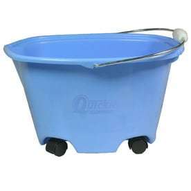 lot 5996 image: Quickie EZ-Glide Bucket On Wheels, 5 gal Capacity, - No handle