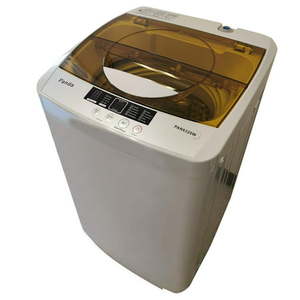 lot 2414 image: Panda Portable Washing Machine 10lbs Capacity 10 Wash Programs 2 built in rollerscasters Compact Top Load Cloth Washer 1.34 Cu.ft