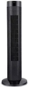 lot 2435 image: Amazonbasics Digital Oscillating 3 Speed Tower Fan With Remote