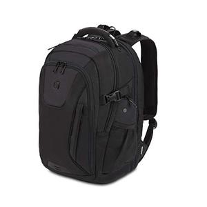 lot 3257 image: SwissGear ScanSmart Laptop Bag, Black Stealth, Fits 15-Inch Notebook