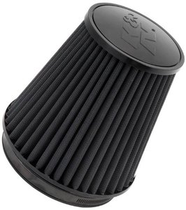 lot 3258 image: K&N Universal Clamp-On Air Intake Filter High Performance, Premium, Washable, Replacement Filter Flange Diameter 6 In, Filter Height 7.5 In, Flange Length 1 In, Shape Round Tapered, RU-3101HBK