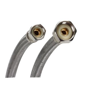 lot 3279 image: Fluidmaster B1F20 Braided Stainless Steel Faucet Connector 20