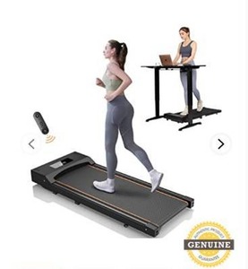 lot 3303 image: TODO Under Desk Treadmill Electric Portable Walkstation Installation Free for Home Office Use, Slim Flat and LED Display, Walking Jogging with Remote Control