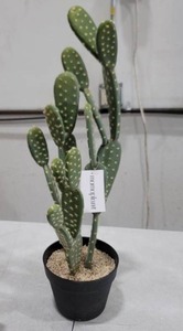 lot 3311 image: Artificial Cactus In Pot 28