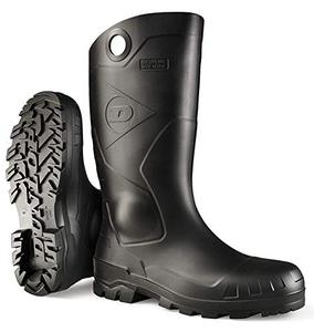 lot 3315 image: DUNLOP PROTECTIVE FOOTWEAR 8677514 Chesapeake Boots, 100% Waterproof PVC, Lightweight and Durable Protective Footwear, Size 14