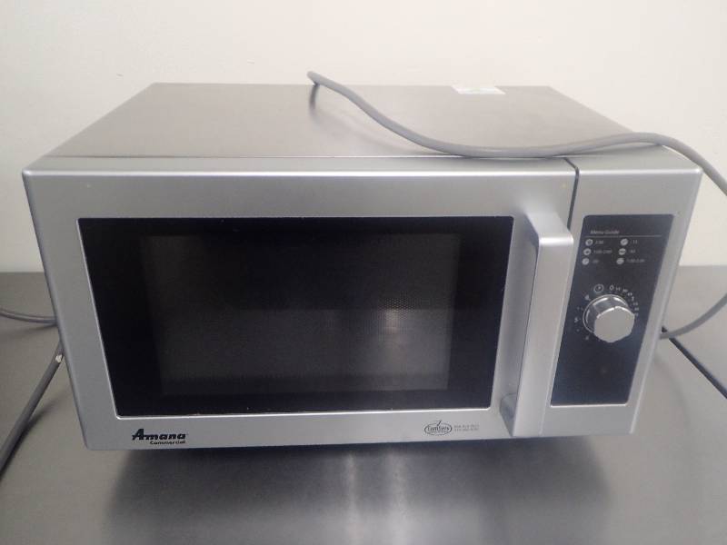 lot 1599 image: Amana Commercial Microwave Oven