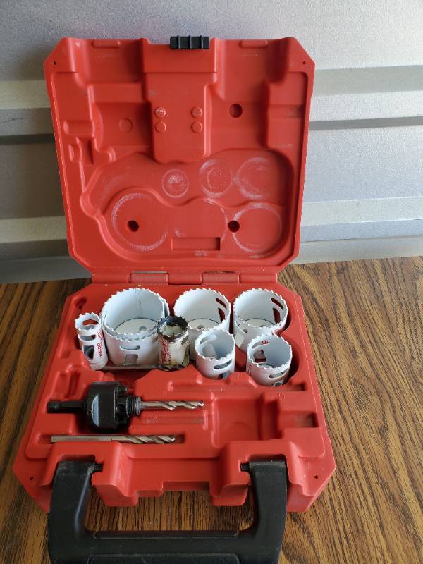 lot 1026 image: Milwaukee Saw Hole Kit