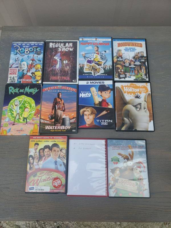 lot 1084 image: Lot of 11 DVDs